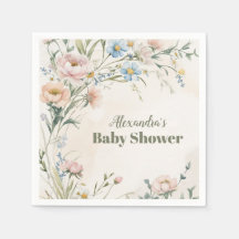 Wildblume Boho Babydusche