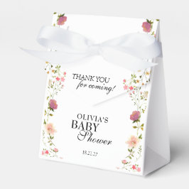 Wildblume Boho Floral Vielen Dank Souvenir Geschen Geschenkschachtel