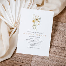 Wildblume Boho Garden Blumengarten erste Geburtsta