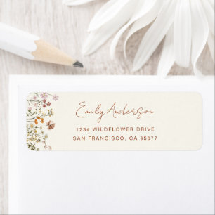 Wildblume Boho in Bloom Garden Rücksendeadresse