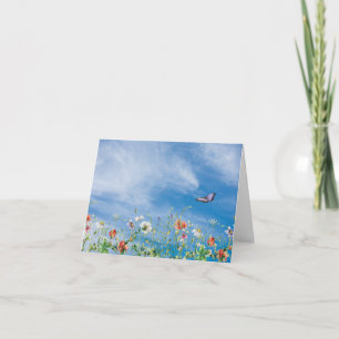 Wildblume Border and Butterfly