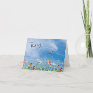 Wildblume Border and Butterfly Danke