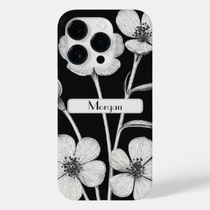 Wildblume Botanischer Blumenkohl Personalisiert Case-Mate iPhone 14 Pro Hülle