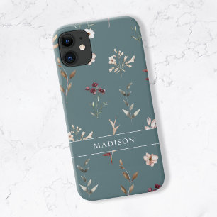 Wildblume Botanischer Blumenkohl Personalisiert Case-Mate iPhone Hülle