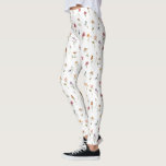 Wildblume Botanischer Garten Leggings<br><div class="desc">Wildblume Botanische Frauen Leggings</div>