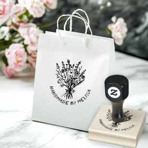 Wildblume Bouquet CUSTOM Personalisiert Gummistempel