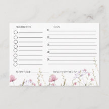 Wildblume Brautparty Rezeptur Anfrage