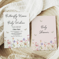 Wildblume Butterfly Kisses Baby Wish Baby Dusche