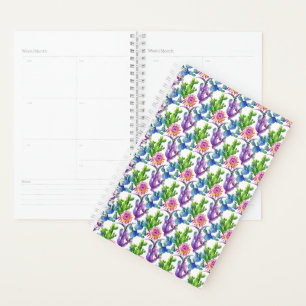 Wildblume Cactus Pattern Planer
