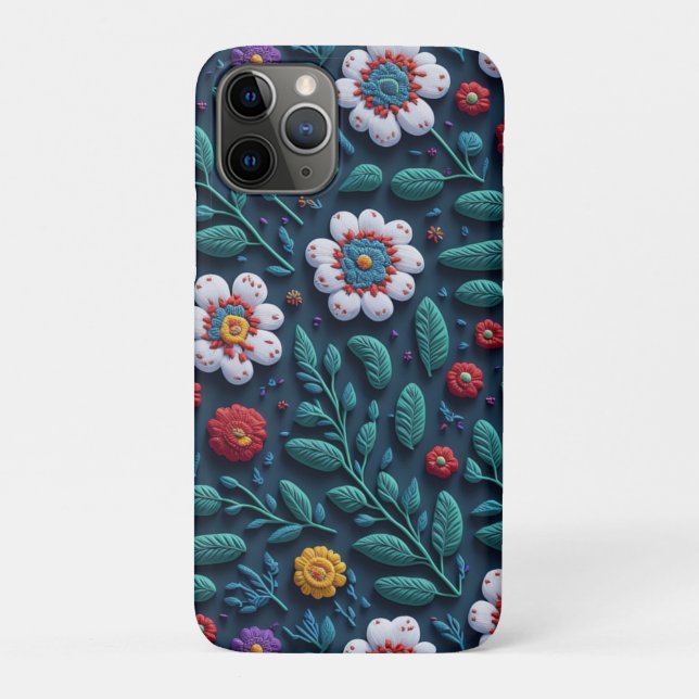 Wildblume Case-Mate iPhone Hülle (Rückseite)