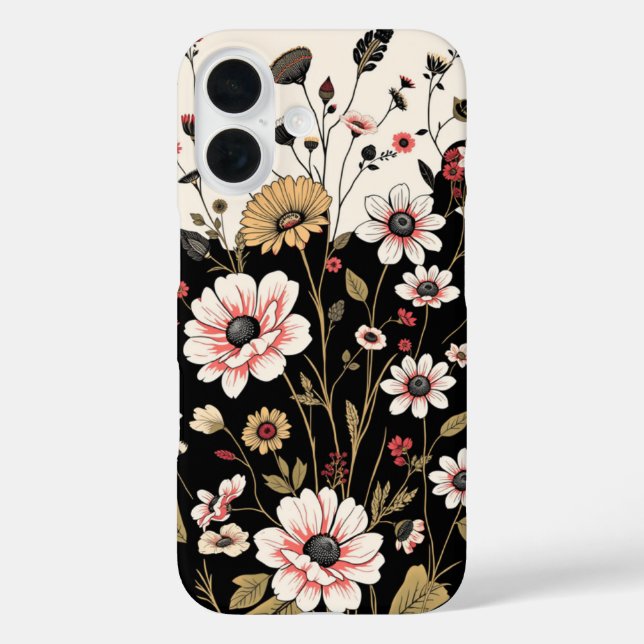 Wildblume Case-Mate iPhone Hülle (Rückseite)