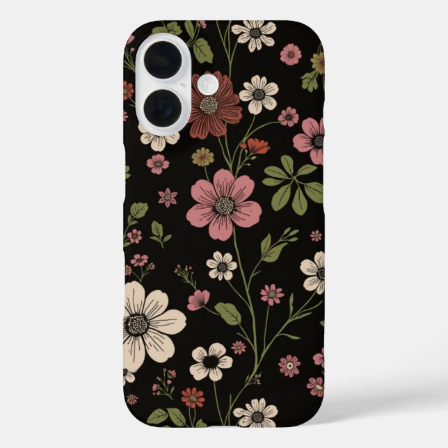 Wildblume Case-Mate iPhone Hülle (Rückseite)