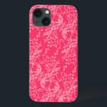 Wildblume-Damaske gemustert rosa Pink-Hülle Case-Mate iPhone Hülle<br><div class="desc">Moderne Wildblume Damask gemusterte ipad Abdeckung in Rosa. Ideal für Mädchen und Frauen. Einzigartiges,  in Wildblume gestyltes Damast-Design von Sarah Trett.</div>