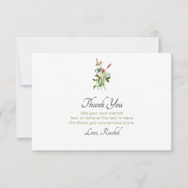 Wildblume danke Ihnen Karten