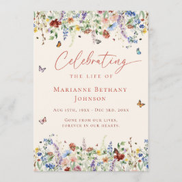 Wildblume der Lebensordnung Programm