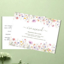 Wildblume, die ich bewegt habe | Ankündigung