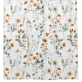 Wildblume Duschvorhang