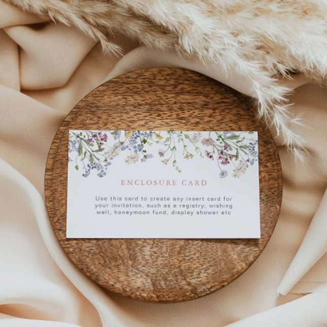 Wildblume Einschließkarte für die Einblendung Begleitkarte (Von Creator hochgeladen)