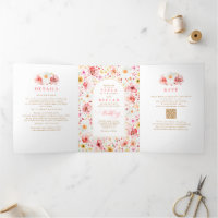 Wildblume Elegant Boho Garden Wedding Foto