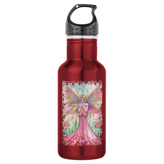 Wildblume Fairy Trinkflasche (Vorderseite)