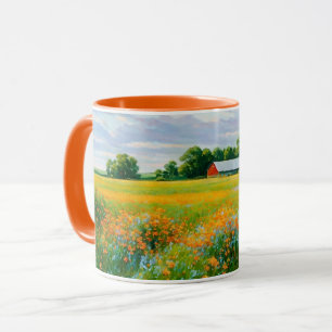 Wildblume Farm Style Tasse Cup