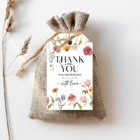 Wildblume Field Boho Favor Tag