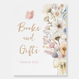 Wildblume Floral Baby Dusche