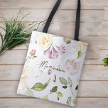 Wildblume Floral Bachelorette Bridesmaid Geschenk<br><div class="desc">Eine schicke und trendige Wildblume floralen Junggeselinnen-Abschied individuelle Name Tasche. Das ideale Geschenk für Ihre Lieblingsmädchen.</div>