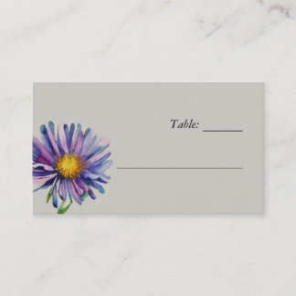 Wildblume Floral Wedding Platzkarte