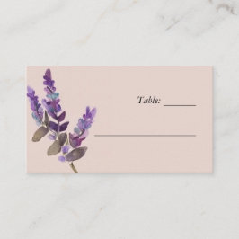 Wildblume Floral Wedding Platzkarte