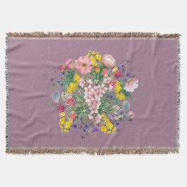 Wildblume florale gemütliche Dekoration Wilde Wies Decke