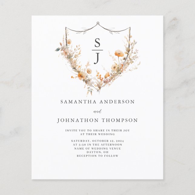 Wildblume Flyer (Vorne)