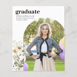 Wildblume Foto Abschluss Ankündigung