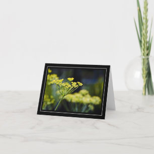 Wildblume Foto Note Card Karte