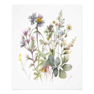 Wildblume Fotodruck