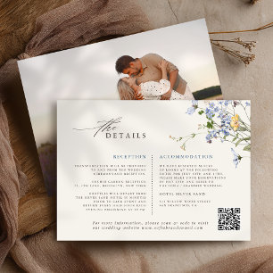 Wildblume Frühjahr Begleitkarte