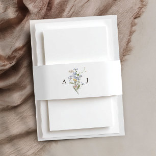 Wildblume Frühjahr Einladungsbanderole