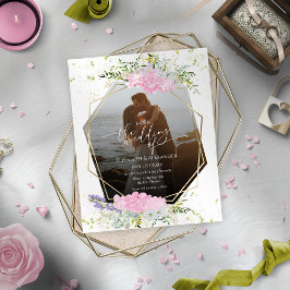 Wildblume Frühjahr Foto Einladung Hochzeitsfeiern