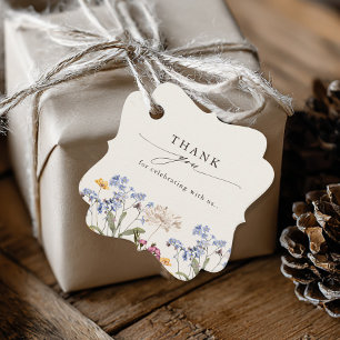 Wildblume Frühjahr Geschenkanhänger
