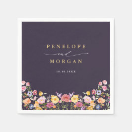 Wildblume Frühjahr Serviette