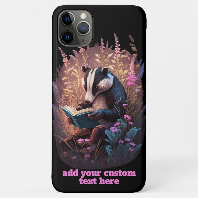Wildblume für Badger lesen Case-Mate iPhone Hülle (Rückseite)