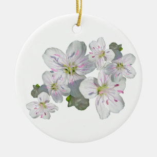 Wildblume für die Frühlingsbeauty Keramikornament