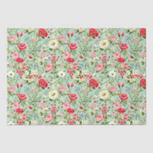 Wildblume für Englisch Seidenpapier