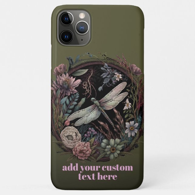 Wildblume für Libellenfliegen Case-Mate iPhone Hülle (Rückseite)