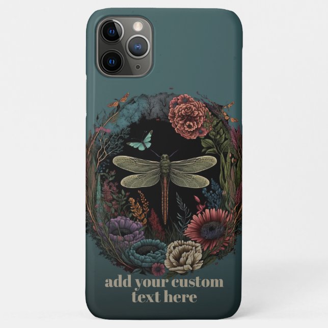Wildblume für Libellenfliegen Case-Mate iPhone Hülle (Rückseite)