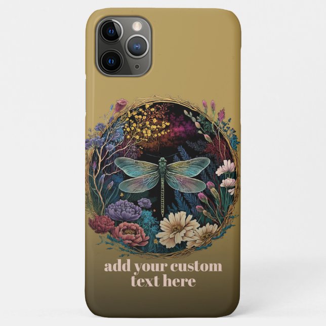 Wildblume für Libellenfliegen Case-Mate iPhone Hülle (Rückseite)