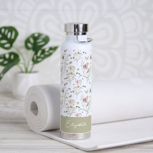 Wildblume für Personalisierte Blumen Trinkflasche