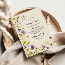 Wildblume Garden Babydusche