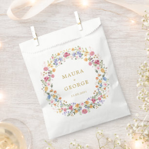 Wildblume Garden Blumenstrauß Hochzeit Geschenktütchen