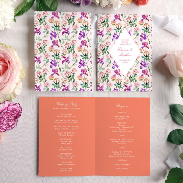 Wildblume Garden Elegance Falten Programm (Von Creator hochgeladen)